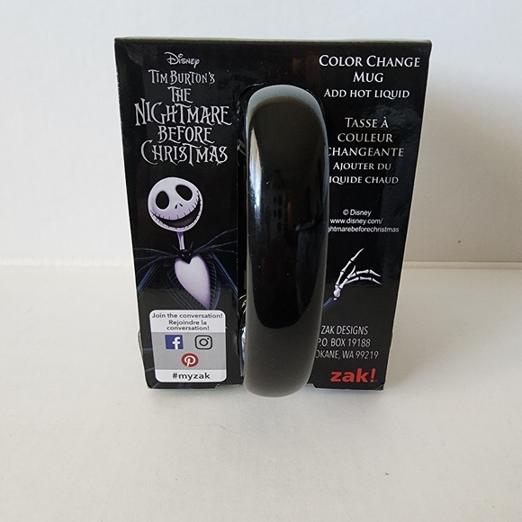 Zak Designs Disney Nightmare Before Christmas Color Change Jack & Sally … - Picture 6 of 6